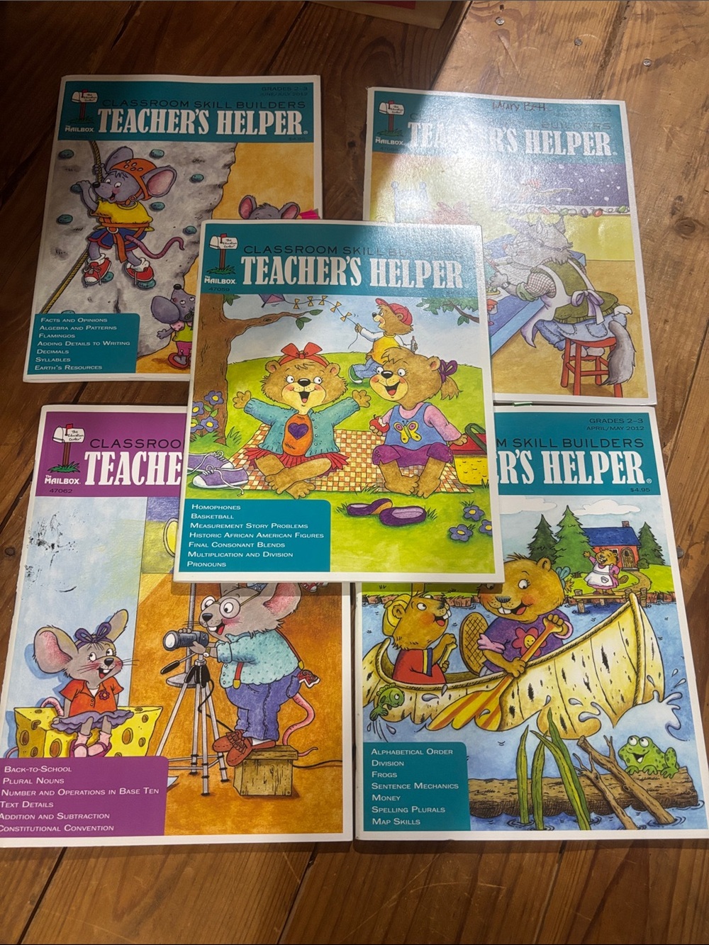 Classroom Skill Builders - Teachers Helper Workbooks Grades 2-3